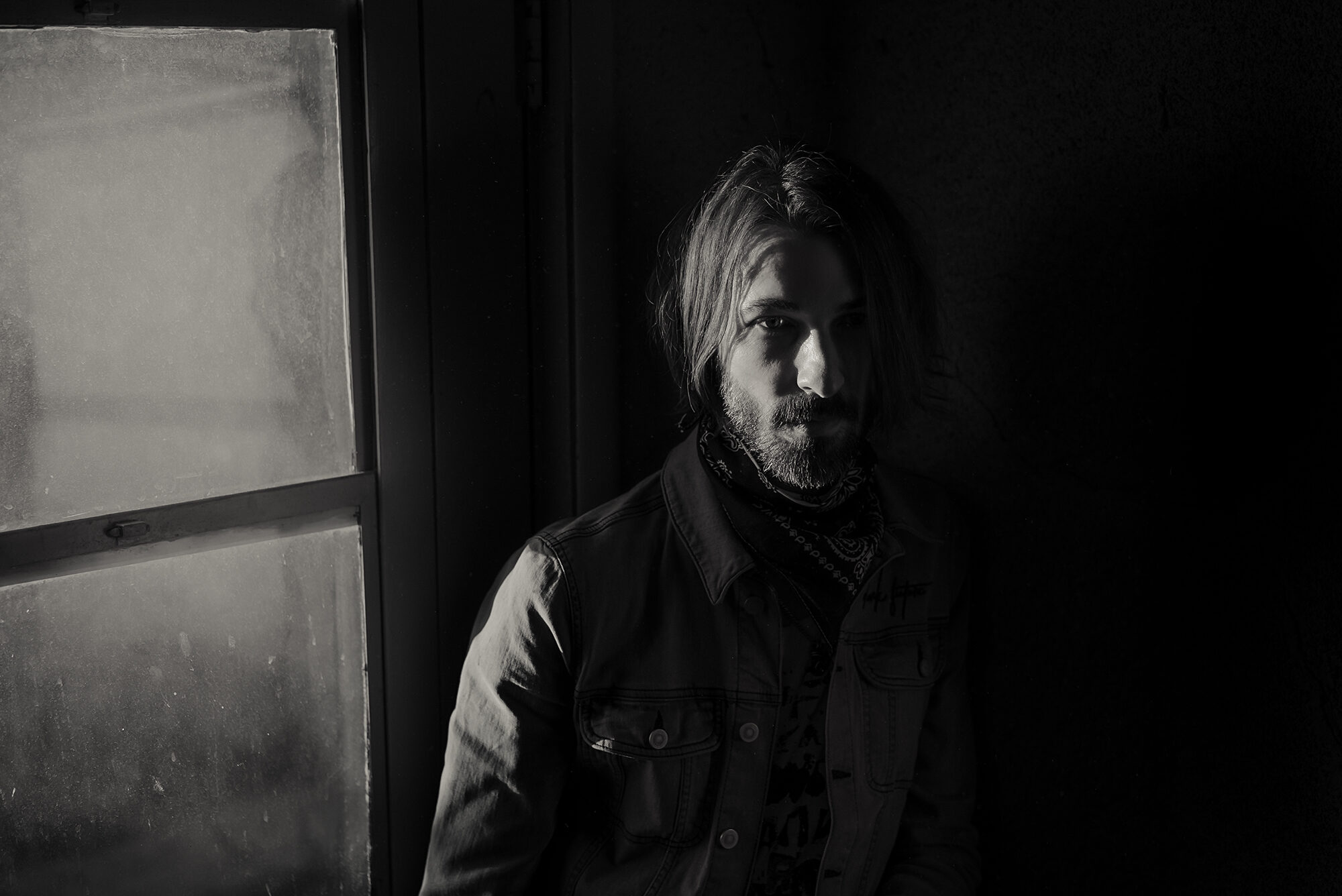 Window light, black and white